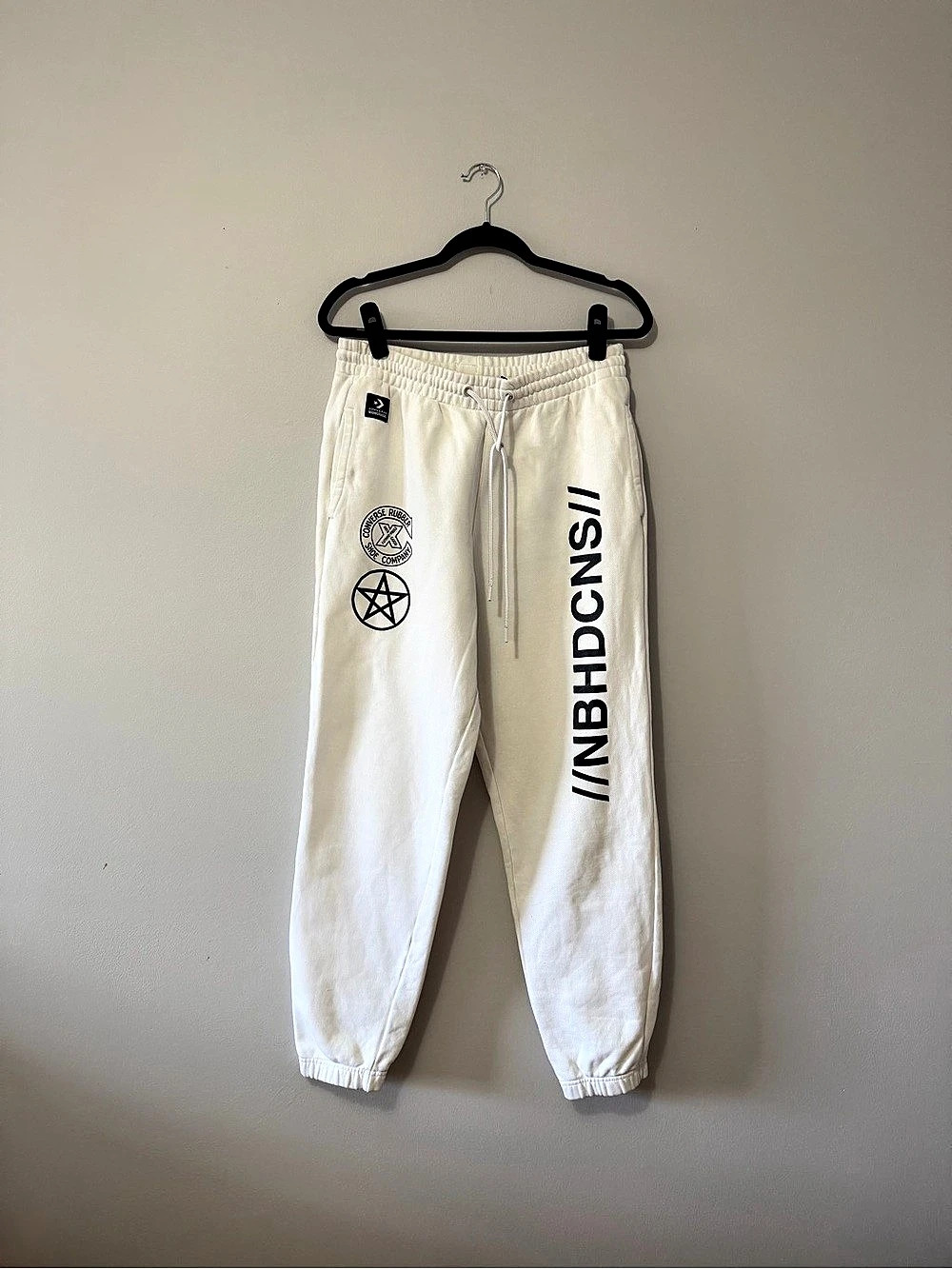 Converse x Neighborhood Sweatpants White Medium